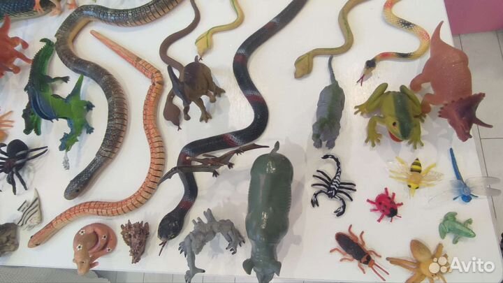 Динозавры, змеи, и др. коллекция