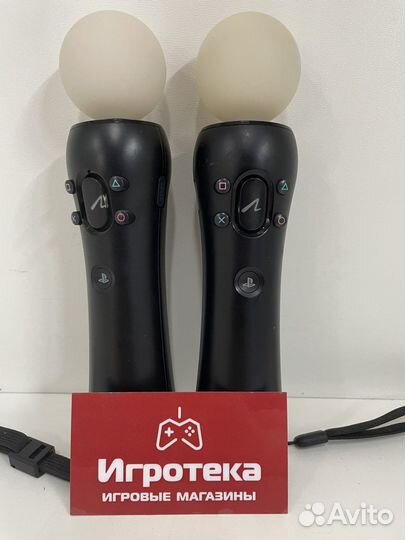 Геймпад Move PS3, PS4 miniUSB черный