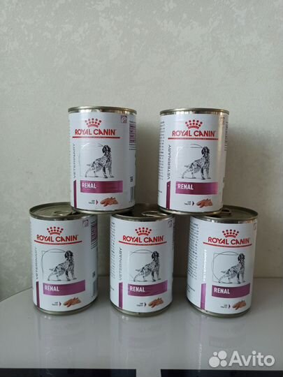 Royal canin влажный корм Renal Dog (паштет) 410 г