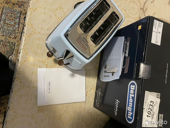 Тостер delonghi