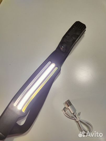 Налобный фонарь аккумуляторный