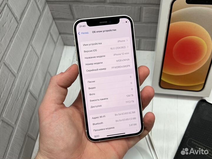 iPhone 12 mini/128gb Sim Акб 94%