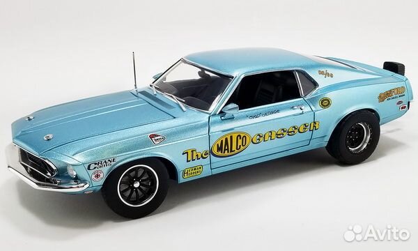 Ford Mustang Boss 429 Malco Gasser 1/18 acme
