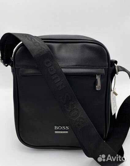 Сумка натуральная кожа Boss