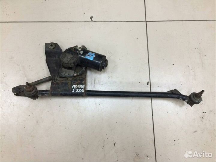 Трапеция стеклоочистителей с моторчиком передняя