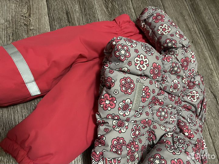 Зимний костюм для девочки 80