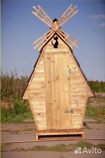 Дачный туалет с установкой TOP227