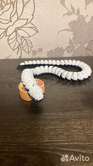 Подвижная игрушка, змея