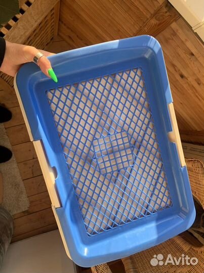 Лоток Туалет Hello PET для собак со столбиком