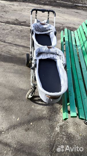 Коляска для двойни или погодок FD-design Zoom