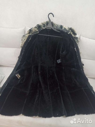 Дубленка натуральная женская 42 44 длинная