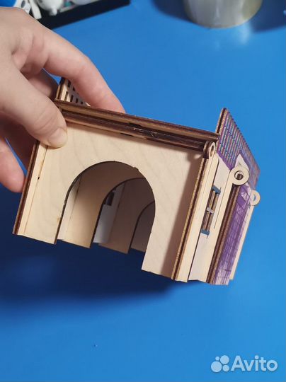 Автосервис деревянный раскладывающийся