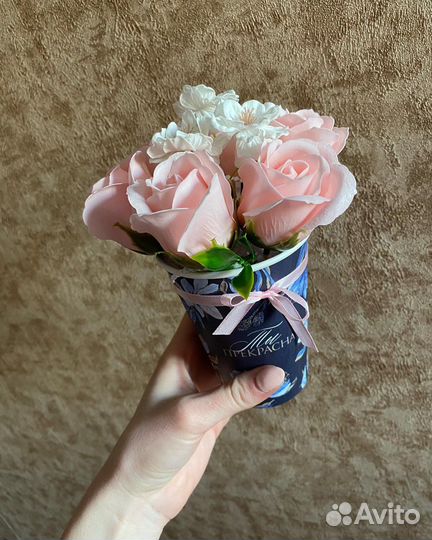 Мыльные букеты