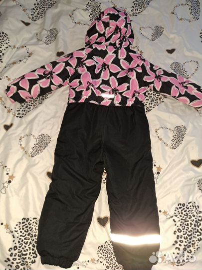 Зимний комбинезон для девочки 116