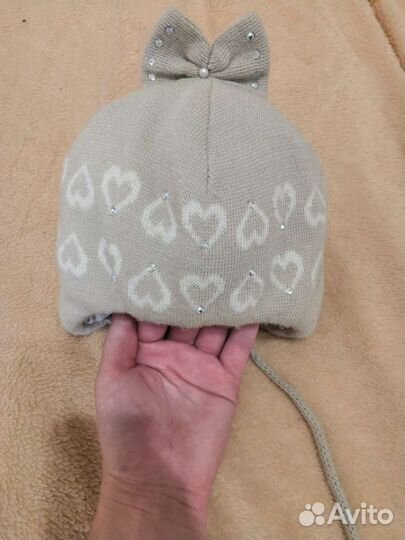 Шапка холодная осень, тёплая зима ог44-46