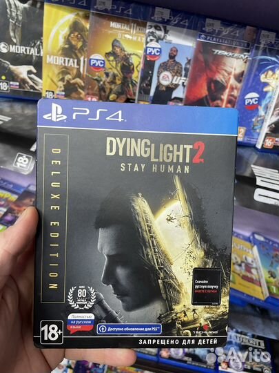 Dying Light 2 ps4 steelbook стилбук