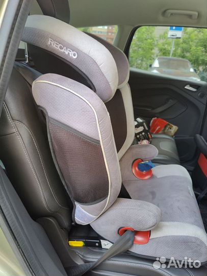 Recaro monza nova 15-36 кг(isofix) крепление