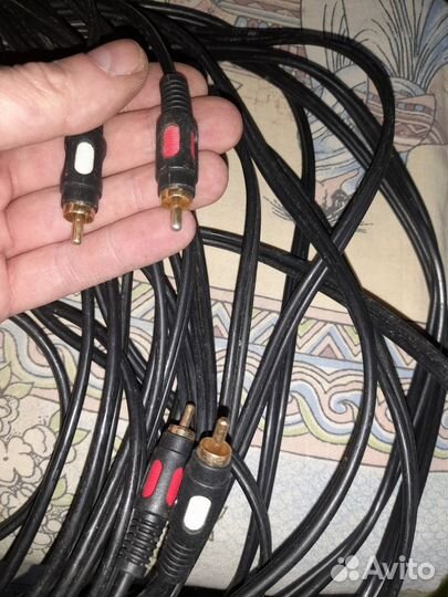 Аудио кабель 2RCA-2RCA