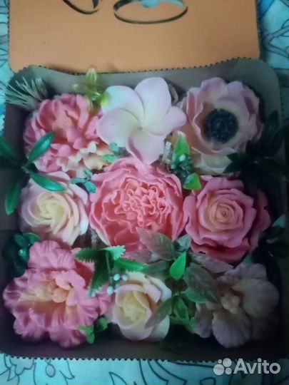 Мыло ручной работы. Букеты