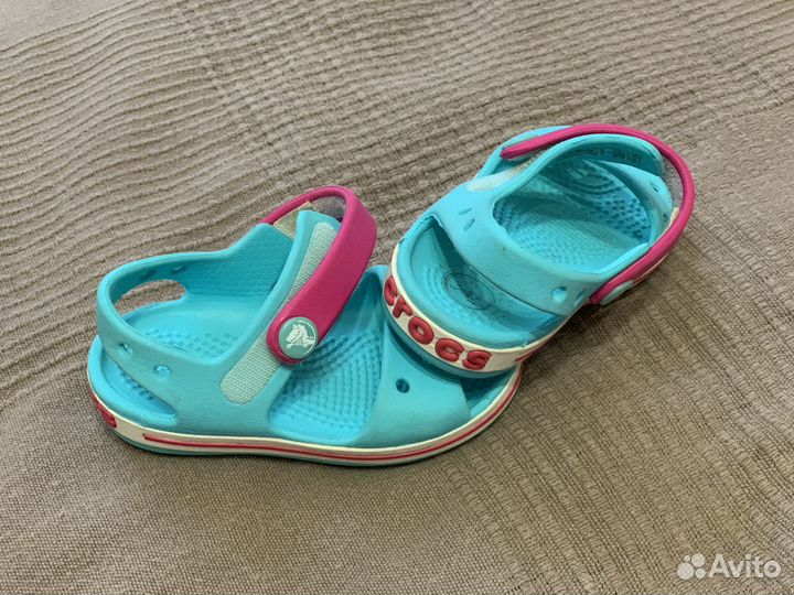 Сланцы детские crocs для девочек
