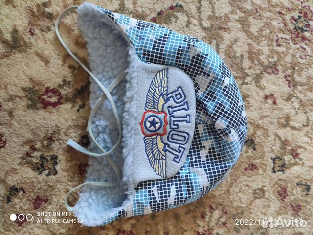 Шапка для мальчика р.46-48