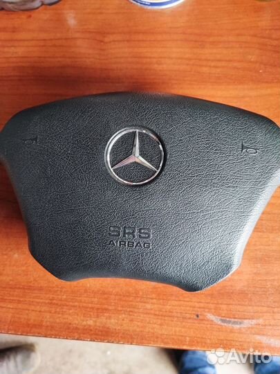 Подушка безопасности в руль SRS w163