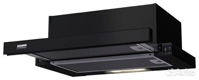 Встраиваемая вытяжка krona kamilla 500 black