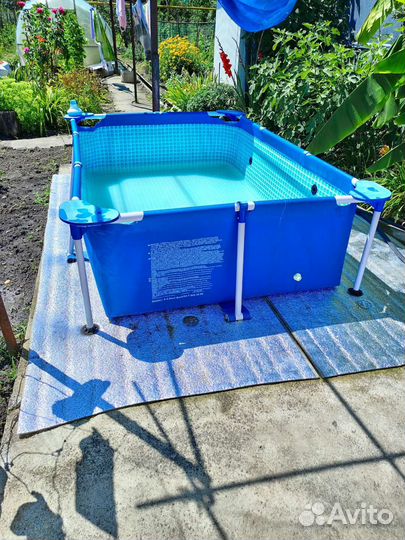 Каркасный бассейн бу