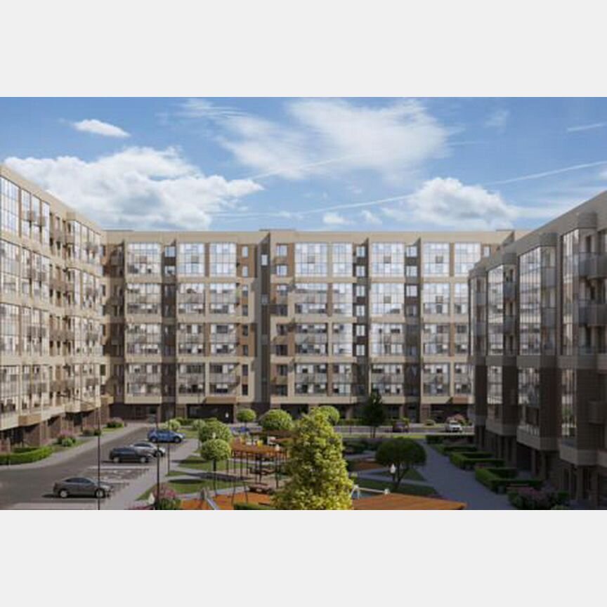 Квартира-студия, 28,7 м², 4/9 эт.