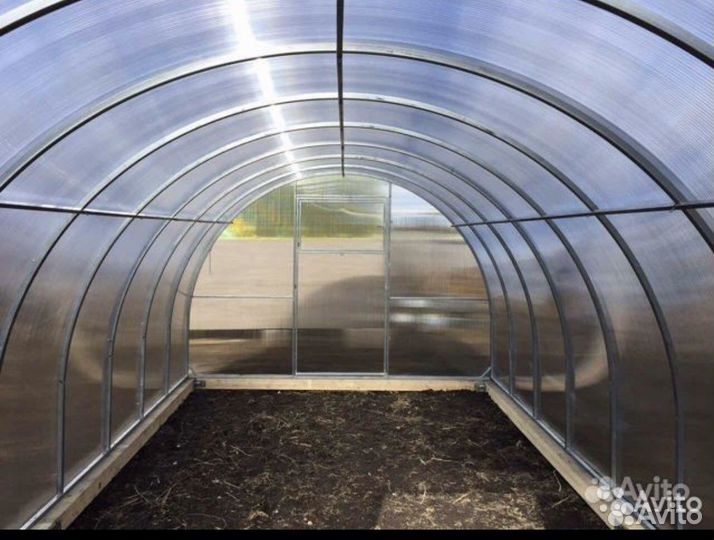 Теплица оцинкованная, стальная, парник