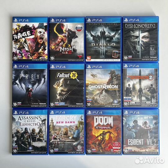 Лицензионные Диски для PS4, PS5 Игры