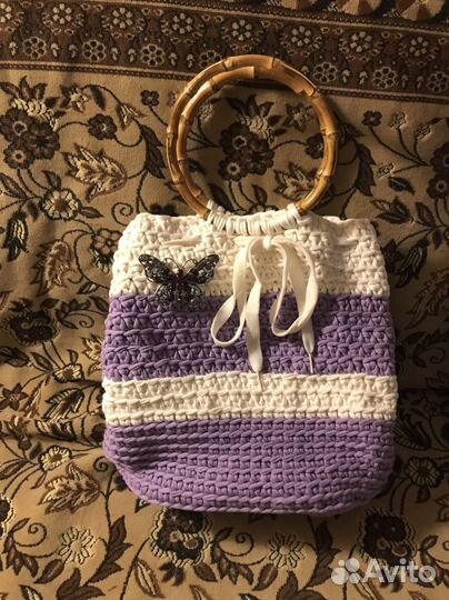 Cумка женская,летняя,ручной работы