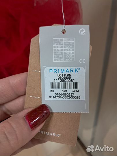 Костюм новогодний ф. primark