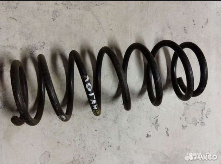 Пружина задняя Рено Логан