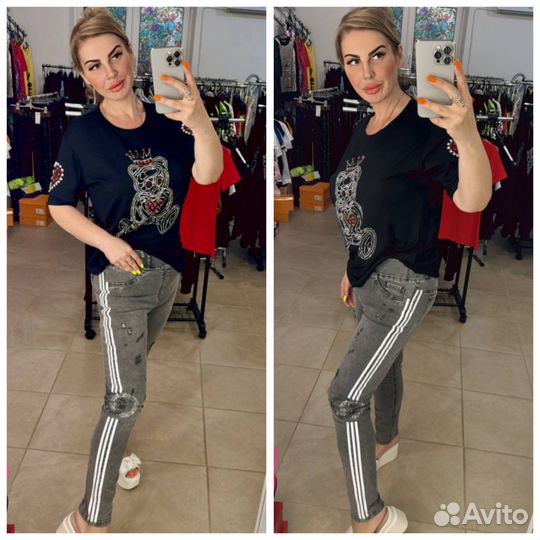 Джинсы женские летние