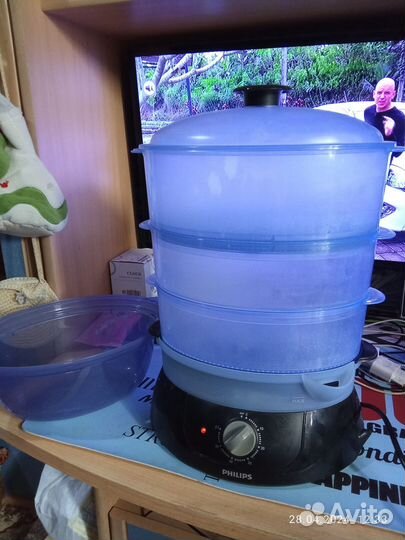 Пароварка philips