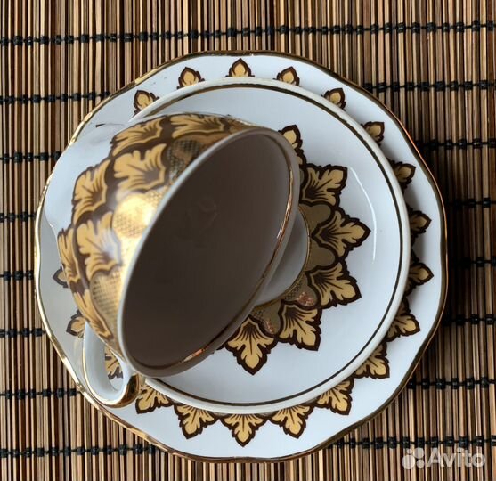 Кофейный сервиз, Рига, винтаж, 70 гг