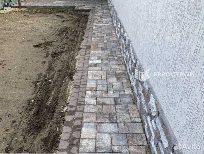 Тротуарная плитка с доставкой и укладкой