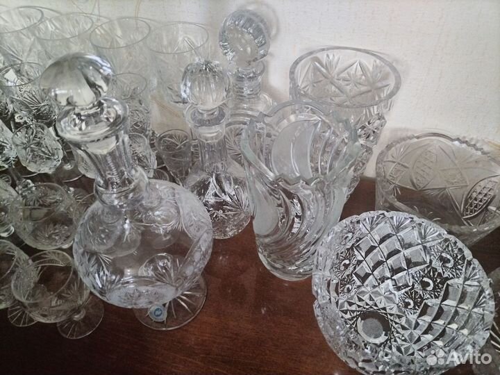 Хрустальная посуда СССР