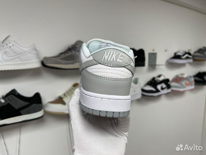 Кроссовки Nike SB Dunk Low серые