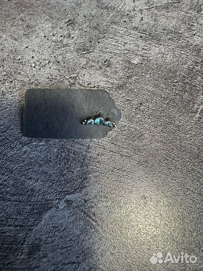 Лабрет накрутка пирсинг титан