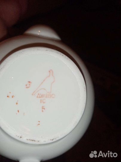 Чайник заварочный фарфоровый дулево