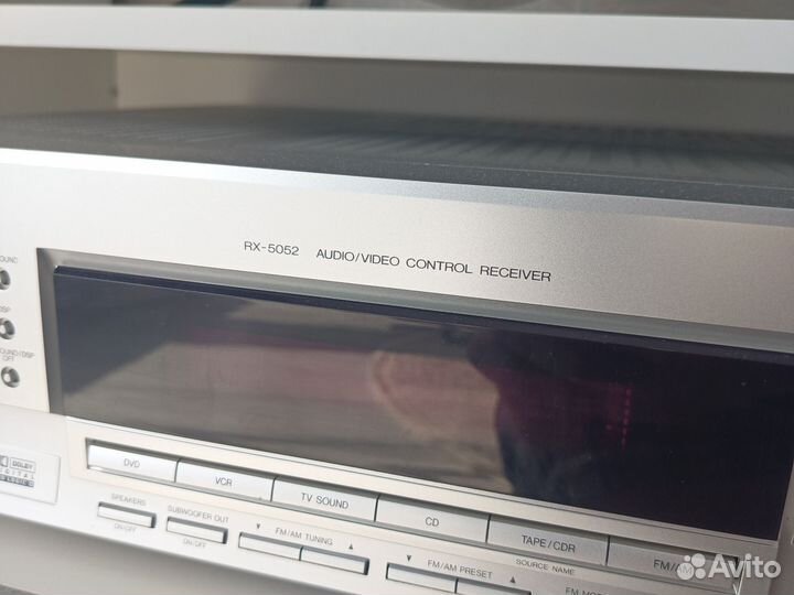 Av ресивер jvc rx 5052