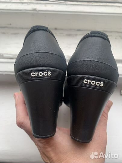 Балетки Crocs 35-36 р w 6 резиновые