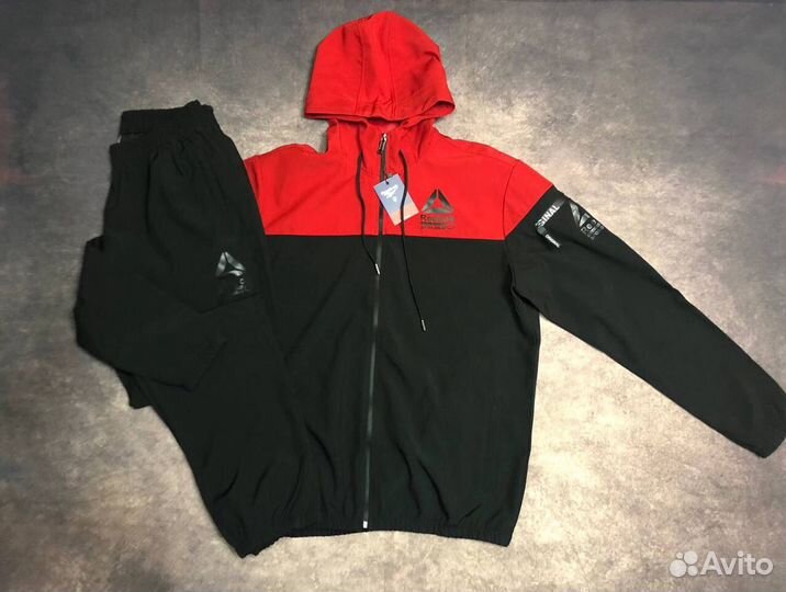 Спортивный костюм мужской Reebok больших размеров