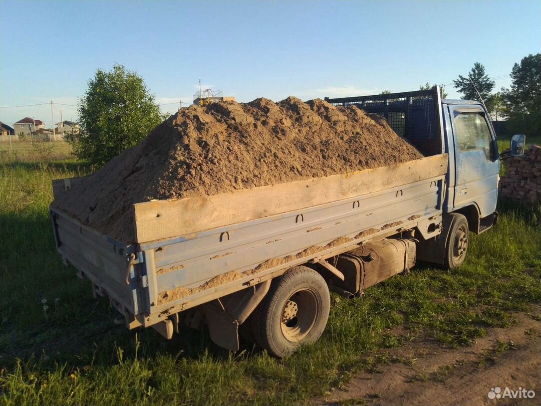 Песок щебень гравий пгс доставка купить в Абакане | Товары для дома и дачи  | Авито