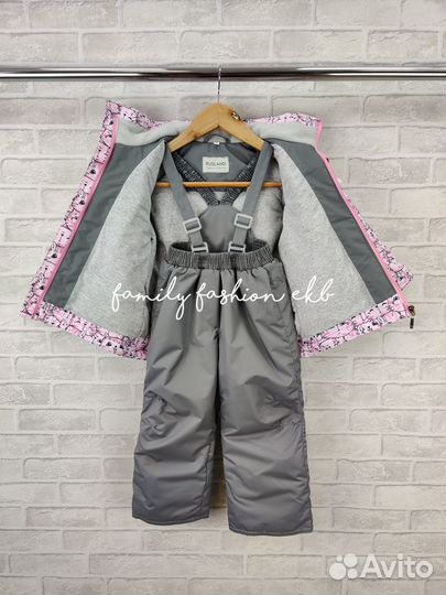 Демисезонный костюм новый 86, 92+6