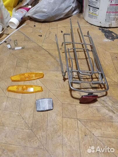 Катафот, светоотражатель, багажник для велосипеда