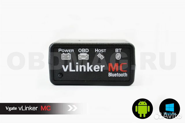 Автосканер vLinker MC Bluetooth Android Windows