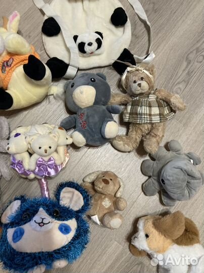 Мягкие игрушки пакетом